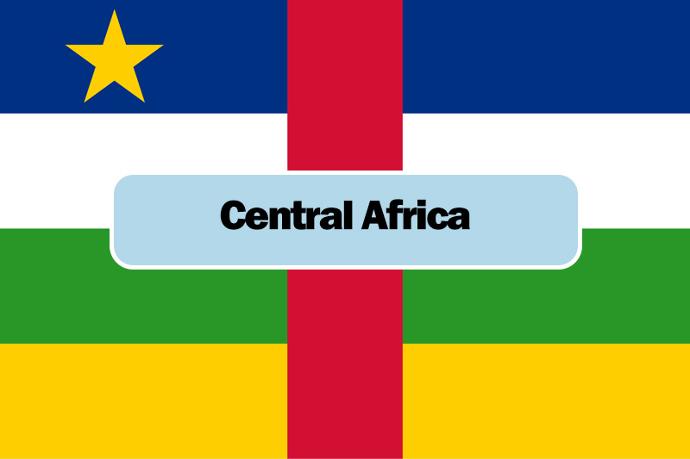 Central African flag
