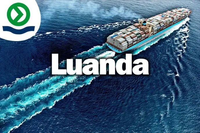 Image with the Main supported Shipping Port of Angola.
